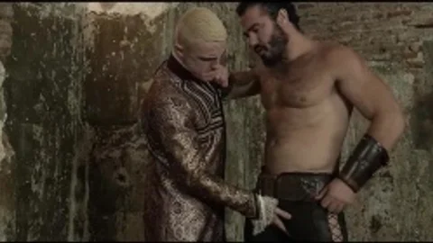 gay Of Thrones - Jessy Ares and JP Dubois ass poke