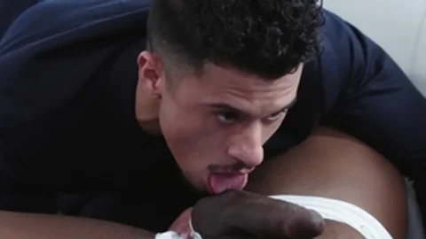 NoirMale.com - Latin Armond Rizzo smashed by big dick daddy