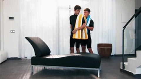 MEN.com: Waves of Passion as Joey & Dean Surf Together