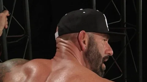 Club Inferno Dungeon - Inked hairy jock fisting